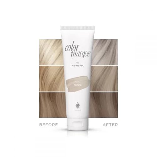 NEWSHA COLOR MASQUE PEARLY NUDE Тонирующая маска для волос "Перламутровый нюд" 150 мл - img 2