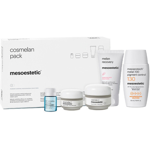 Mesoestetic Cosmelan Pack Pigment Control — професійна програма для боротьби з пігментацією з 5 продуктів