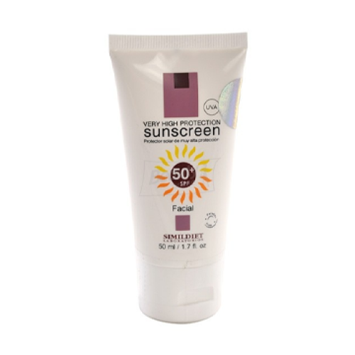 Simildiet Suncare SPF 50+ Color — крем солнцезащитный, 50 мл