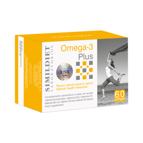 Simildiet Omega-3 Plus — нутрицевтик з omega-3, 60 капсул