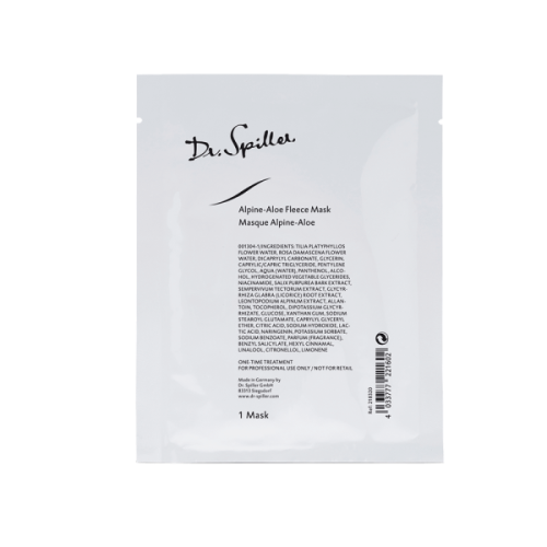 Dr. Spiller Alpine-Aloe Fleece Mask