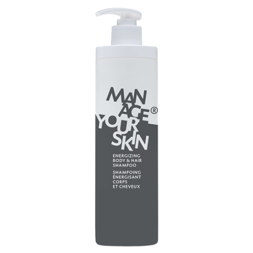 Dr. Spiller Energizing Body & Hair Shampoo 2 в 1: гель для душу та шампунь для чоловіків (500ml)
