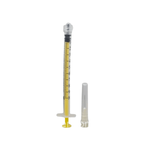 Шприц трехкомпонентный Luer-Lock (1х1ml) с иглой 26Gх13mm