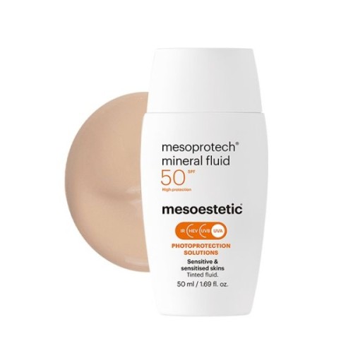 Mesoestetic Mesoprotech Mineral Tinted Fluid SPF50+ for sensitive skin (50ml)