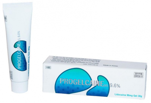 Лідокаїн гель Progelcaine 9.6% туба 30 г